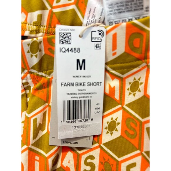 Adidas x Farm Rio Bike Shorts Various sizes XS Small Medium NWT - Picture 8 of 9
